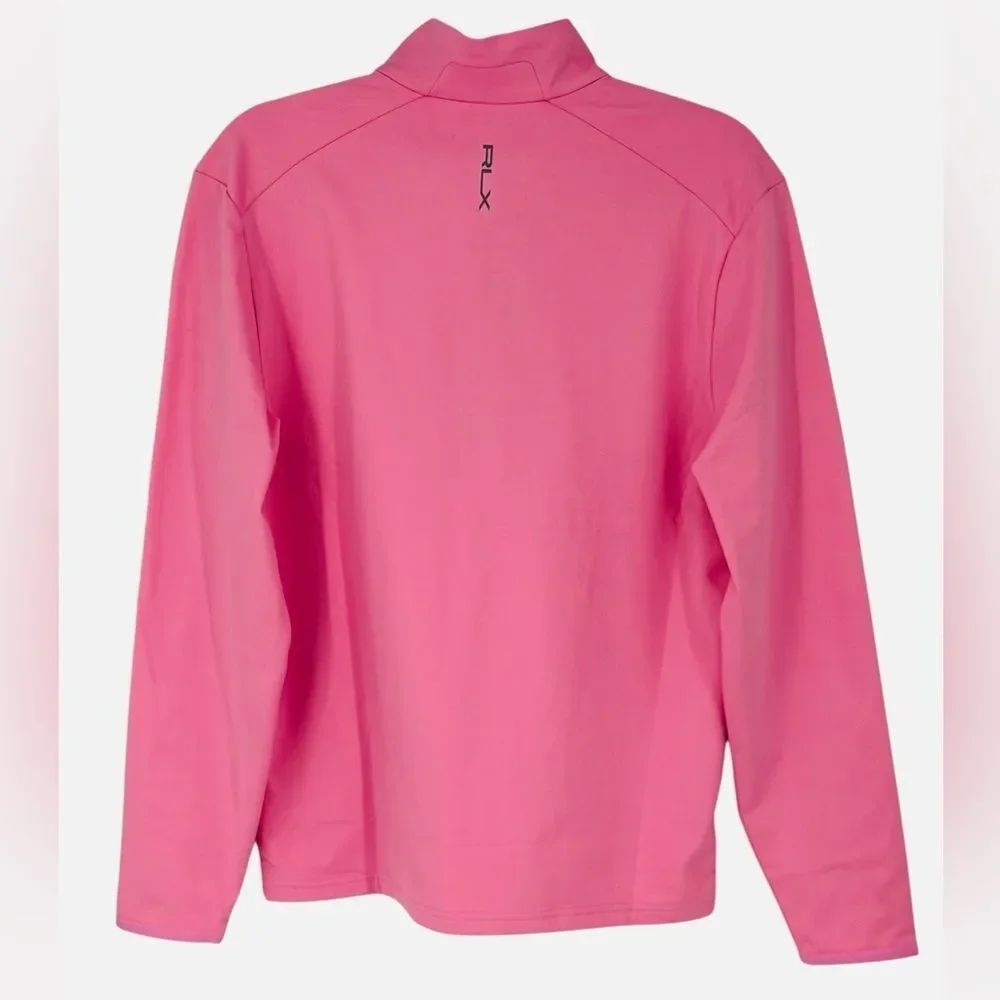 RLX Ralph Lauren All Gender Golf Luxury Jersey Pink Jacket S